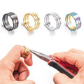 17/18/19mm Stainless Steel Jump Rings Opening Tools Finger Opener For DIY Jewelry Making Materials Supplies | SAMAG
