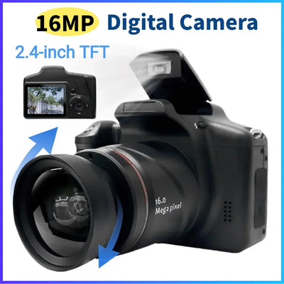 16MP Digital Camera with 2.4 Inch LCD Screen Vlogging 16X | SAMAG