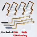 Back Side Power Button Touch ID Finger Sensor Fingerprint Scanner Flex Cable For Xiaomi Redmi K40 K40s Gaming For Poco F3 F4 GT
