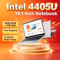 Intel Pentium 4405U 14.1 Inch Laptop 2C4T 2.1GHz 16GB DDR4 2TB SSD 1920x1080 Gaming Office Study Pro Unit