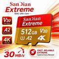 128GB Memory Card Flash Cards Reliable Micro TF SD Card High Speed Memory Sd Cards Class10 Storage Card for PC/Smartphone