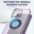 2 Pcs For Magsafe Magnetic Plate Ring  For iPhone Metal Sticker Support Wireless Charger Metal Plate Sheet for Magnet Car Holder