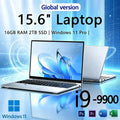 Intel Core I9 9900 Laptop Windows 11 16GB RAM 1TB SSD 4K HD Screen Portable Slim Laptops PC Gamer 15.6 inch Computer Office