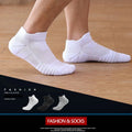 6 Pairs Cotton Soccer Socks Men's Anti-slip Mid Tube | SAMAG