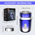 Mini Electric Sensor Shaver Portable Powerful Storm Razor For Unisex, Portable, IPX7 Washable, Electric Razor For Vehicle/Travel