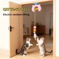 New Cat Toy Automatic Teaser Retractable Electric Smart Hanging Toy for Cats