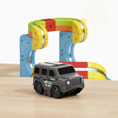 Electric Magnetic Car DIY Magic Railway Tracks High-Speed | SAMAG