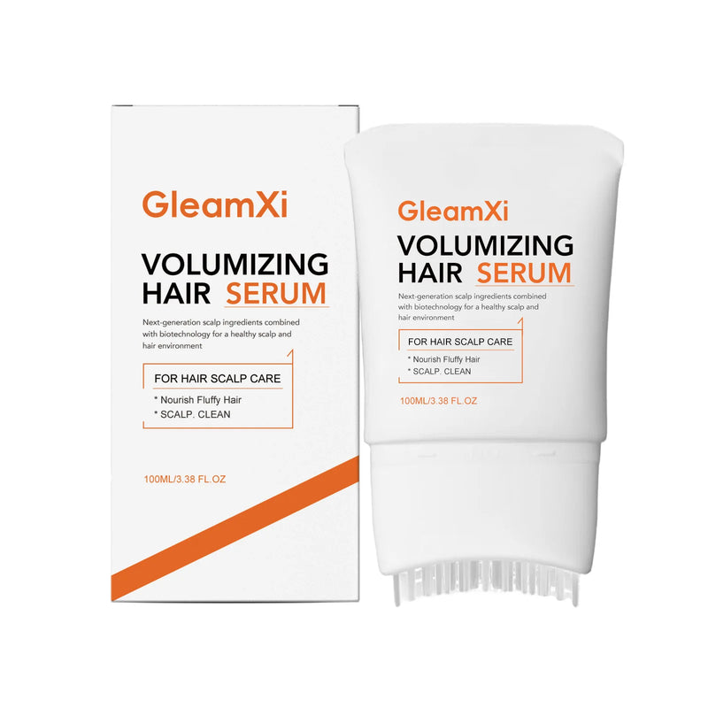 GleamXi Volumizing Hair Serum Healthy Scalp Care Deeply Nourishing Moisturizing Softening Repair Damage Hair Care Cream 100ml