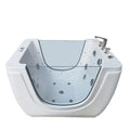 l Home Freestanding Hydrotherapy Baby SPA Bathtub Massage Thermostat Soaking Bathtub Acrylic Children's Bathtub