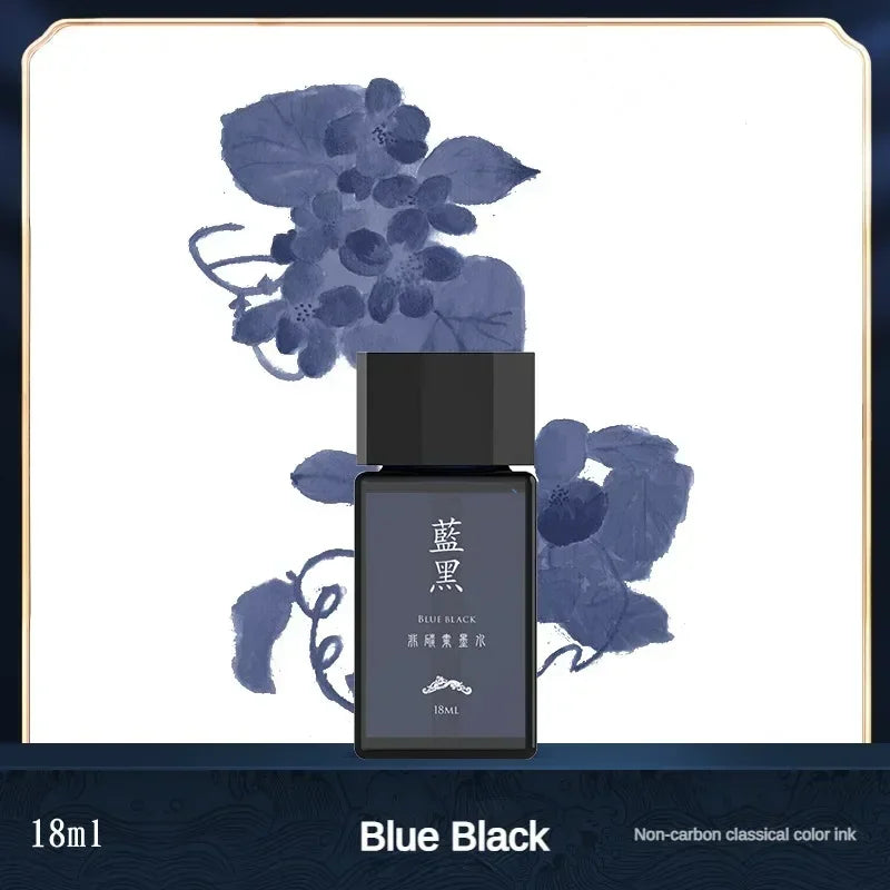 HONGDIAN 70/60/18ml Fountain Pen Ink High Quality Color Ink Glass Bottled Ink Refill Cartridge Stationery Office School Supplies