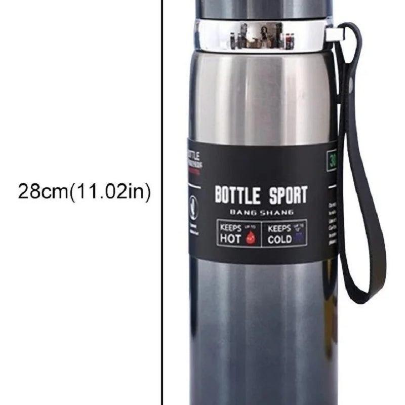 1L Thermal Water Bottle Keep Cold and Hot Water Bottle Thermos for Water Tea Coffee Vacuum Flasks Stainless Steel Thermos Bottle