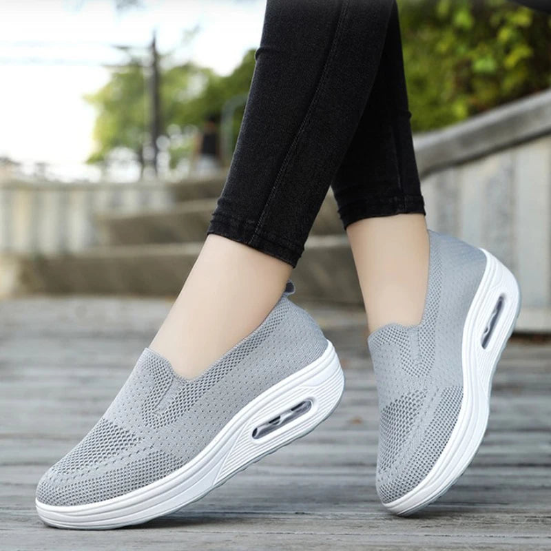 Sports Women's Spring Sneakers New Mesh Breathable Lightweight Casual Walking Women Shoes Breathable Shoes Zapatos De Mujer