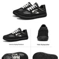 Men's Casual Sports Shoes with Low Heel Round Toe Soft Sole Multi-color Design Fashionable Large Size Walking Board Shoes