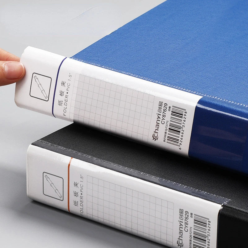 2/3 Hole A4 Ring Binder File Folder Document Storage Thickened Large-capacity A4 File Folders Display Book