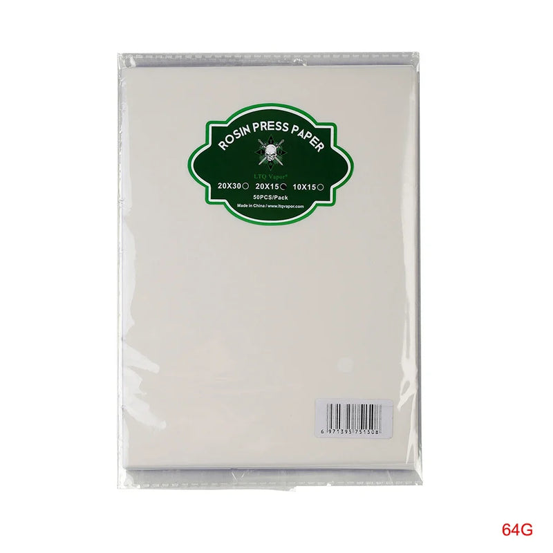 50pcs/Bag Rosin Press Paper 15/20/30cm Size Wax Concentrates Oil Banking Filter Paper Extracting Machine Smoke Accesoires Tool