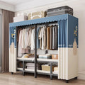 Folding Steel Frame Wardrobe Installation - Free Open Closet Durable and Economic Storage Cabinet for Clothes for | SAMAG