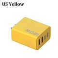 PD 120W 4 Ports USB C Charger Quick Charge 3.0 Type C USB Phone Chargers Fast Charging for Samsung IPhone Xiaomi Huawei