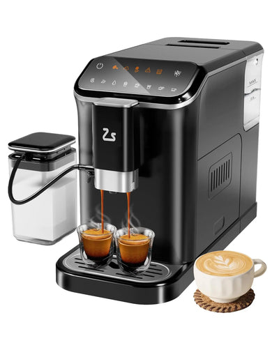 20 Bar Fully Automatic Espresso Machine With Grinder Milk | SAMAG