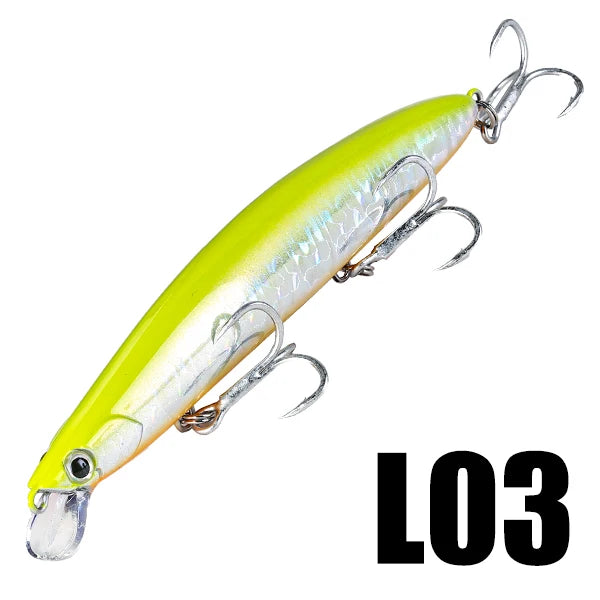 SeaKnight Brand 08 Minnow Fishing Baits Super Long | SAMAG