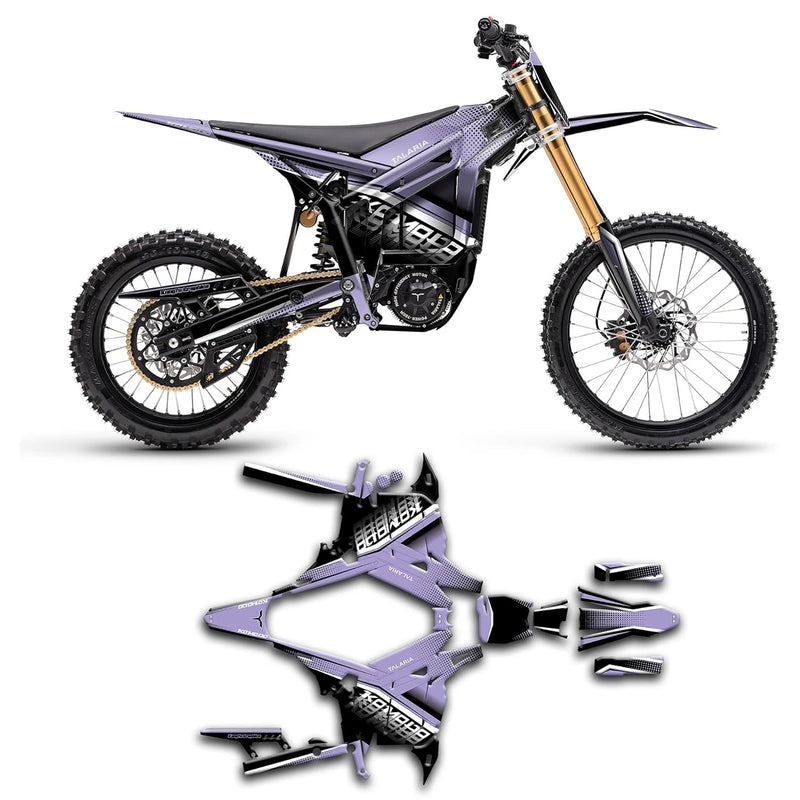 Electric Dirt bike Talaria Komodo Graphics thickened crystal plate decal body cover imitation scratch protection stickers