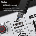 12 Channel 99 DSP Digital Mixer Professional Powered Audio Mixing Console Power Soundcraft Sound Mixer with Bluetooth USB