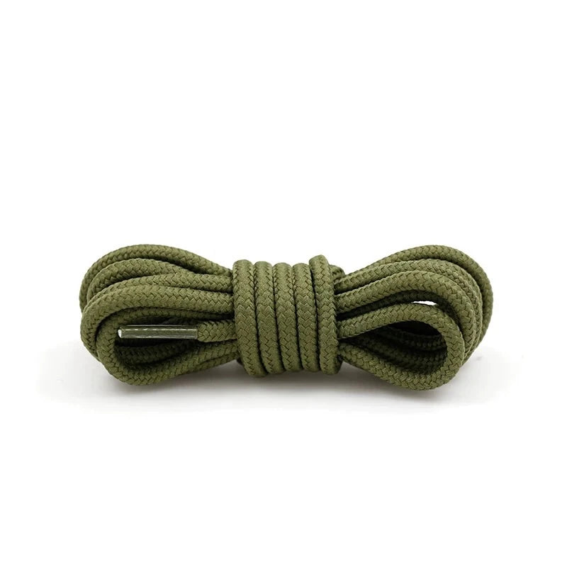1Pair Classic Solid Round Shoelaces Durable Polyester Shoe laces Boot Laces Sneaker Shoelace 21 Colors 70cm 90cm 120cm 150cm