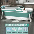 Tub Bathtubs Adult Folding bathtub Household Foaming hot Simple Adult Bathing Tub Full Body Sweat Portable Steam Bathing Basin