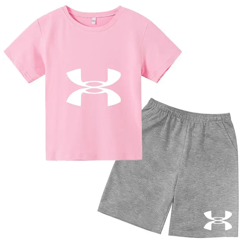 2-13Y Kids Spring & Autumn Casual Cartoon & Letter Print | SAMAG