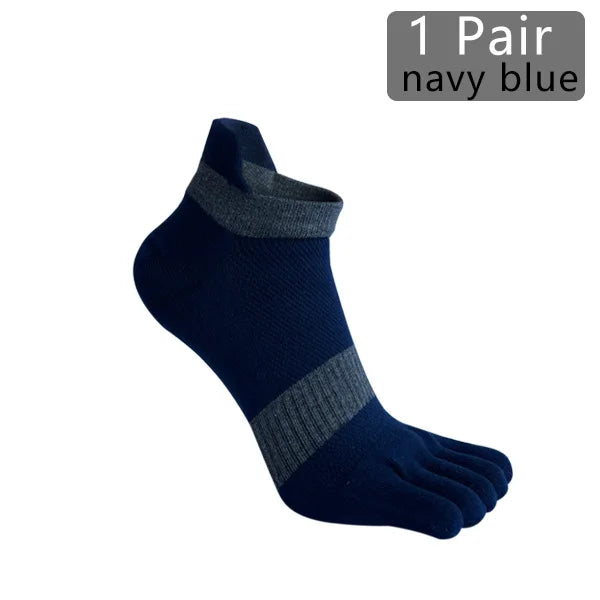Pairs Man Five Finger Socks Large Plus Size Patchwork | SAMAG