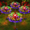 Outdoor LED Solar Firework Lights Garden Decoration Fairy Lights Waterproof Dandelion Lawn Lamp for Garden Landscape Lawn Decor