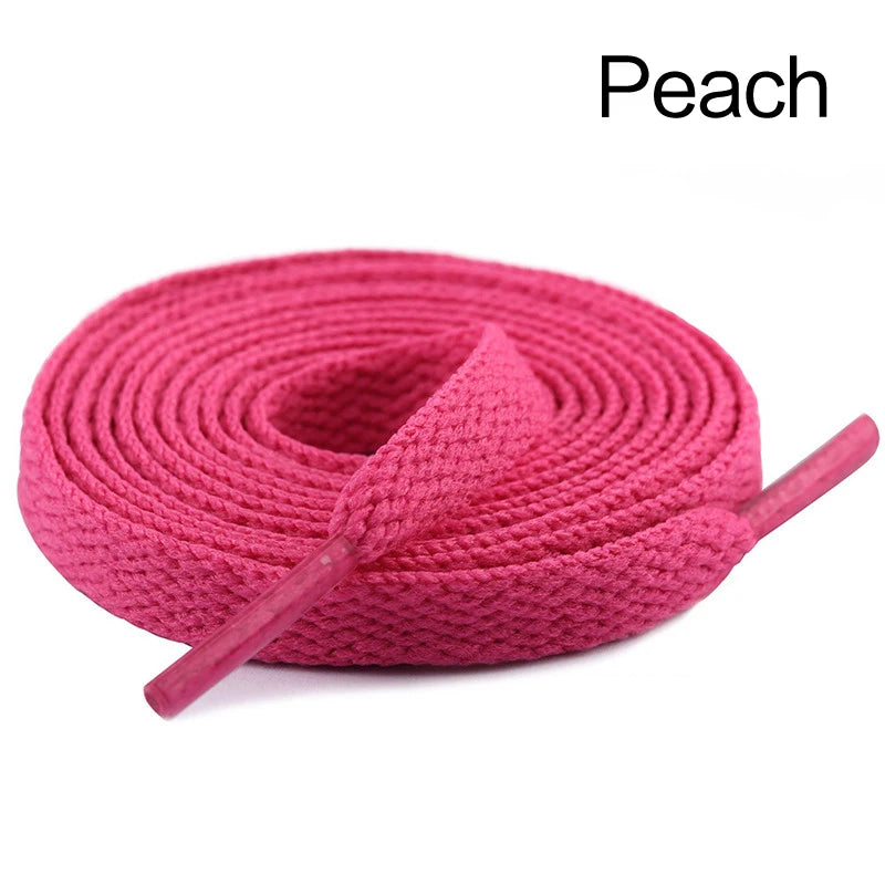 1 Pair 100 120 CM Length 29 colors Shoelace Flat Popular Sports Shoes Laces Casual Canvas Unisex Polyester Shoelaces Shoelace