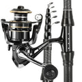 Telescopic Carbon Fiber Fishing Rod Reel Combo Set 1.8m - View 3 | SAMAG