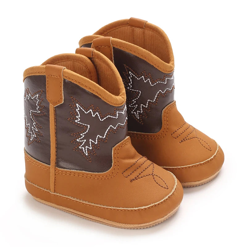 0-18M Infant Baby Autumn Winter Short Boots Soft Cotton Material Rubber Sole Warm Casual Walking Boots