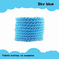 1Pair Round Shoelaces 6mm Thicker Cotton Shoelace AF1/AJ1 Twisted Rope Laces Sneakers Boots Shoe Laces for Shoes 120/140/160CM