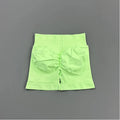 HISTELLO Impact Shorts 4.5" Women Fitness Sports Biker Shorts Low Waist Gym Short Workout Scrunch Butt Yoga Seamless Leggings