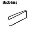 Space Saving Under Cabinet Paper Towel Holder No Drill Adjustable Mount Kitchen Organizer Rack Plastic Wrap - View 12 | SAMAG