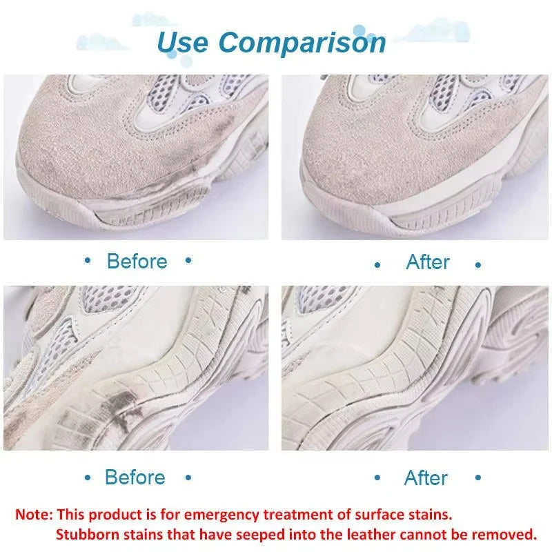 Suede Shoe Cleaning Eraser Velvet Matte Nubuck Leather Stain Remover, Whitening Revitalizer Sneaker Care Cleaning Tool  Shoes