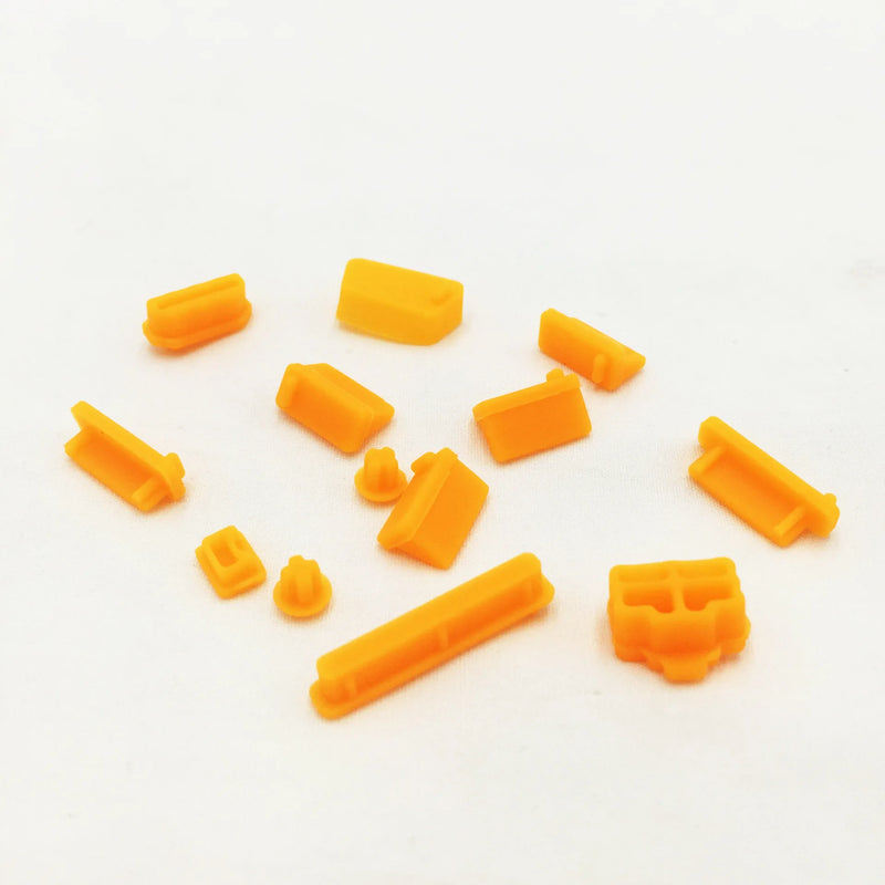 16Pcs/Set Universal Anti Dustproof Notebook Port Plug Silicone Protector USB Elastic Laptop Computer Cover Stopper