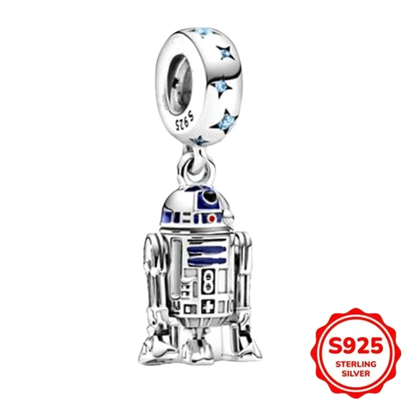 TOP Wars Charms Bracelet Beads 925 Sterling Silver Shadow Warrior Helmet Hot Series Womens Pendant DIY - Visuel 13 | SAMAG