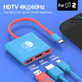 3-in-1 USB C to HDMI 4K HUB Type C Adapter Thunderbolt 3/4 100W PD USB 3.0 Docking Station for Switch MacBook Laptop Phone