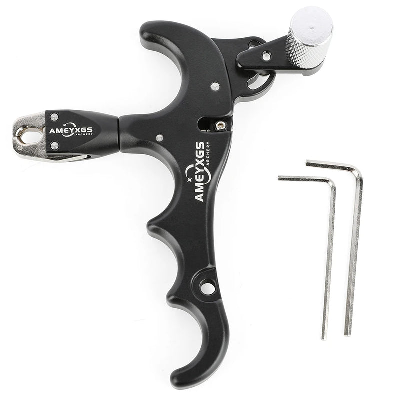 Compound Bow Release 4 Finger 360° Jaws LH/RH | SAMAG