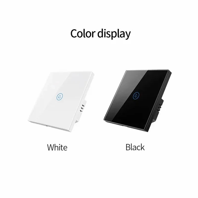 Tuya Smart Water Heater Switch WIFI Touch Sensor 4000W/8800W 20A/40A Boiler Switch Wall Smart Home Siri Voice Control