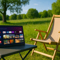 Portable Google Android Smart TV: WiFi Digital TV with DVB-T2 ATSC ISDB, FM Radio & Media Player for Travel Outdoor Home Use