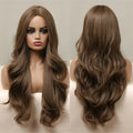 Red Brown Copper Ginger Long Wavy Synthetic Hair Wigs for Black Women Body Wave Ombre Wig Cosplay Natural Heat Resistant Wig