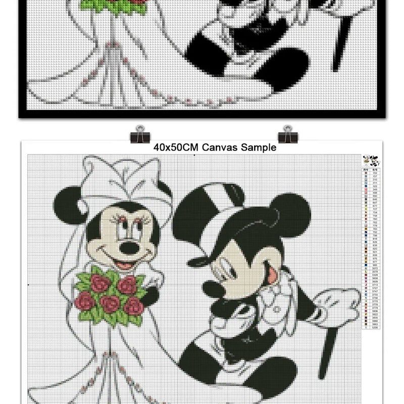 5D DIY Diamond Painting Disney Girl Cute Mickey Mouse Dumbo Home Decor Full Round&Square Diamond embroidery Cross stitch mosaic
