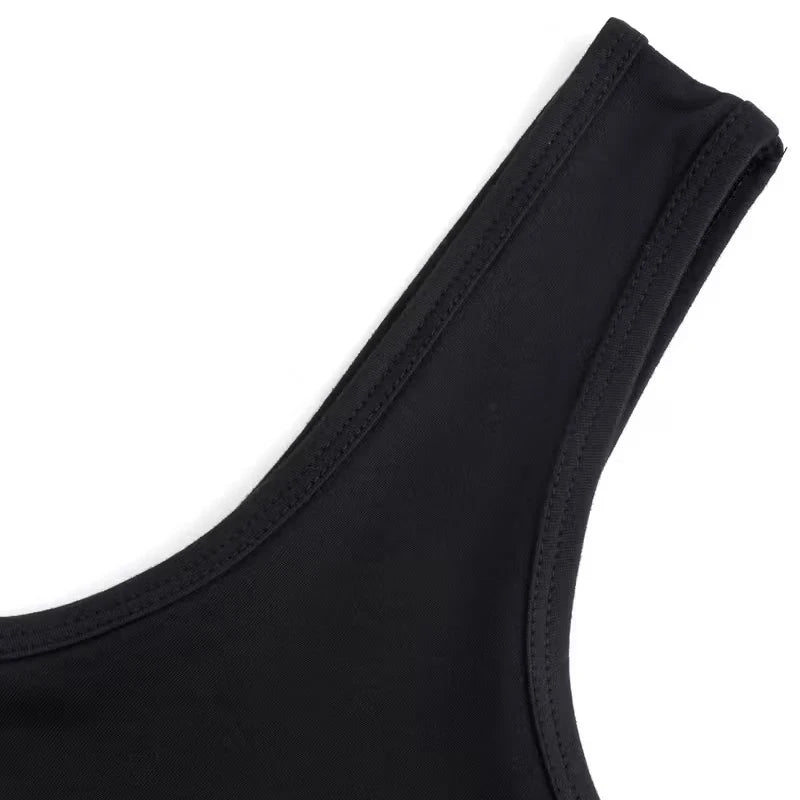 Diva Letter Print Crew Neck Tank Tops Casual Sleeveless Vset T Shirt for Summer Women's Sexy Clothing Girls