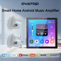 4 Inch Android 11 Tuya Smart Home Wall Amplifier Audio WiFi Alexa  Remote Control  Speakers Home Background  Amplificador Sets