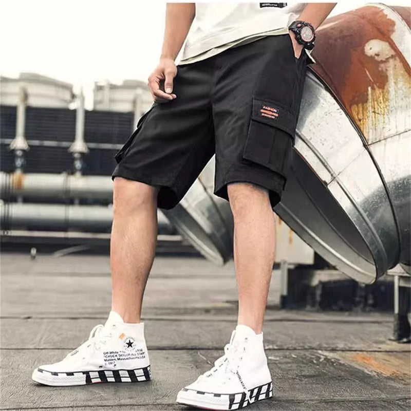 Cargo Shorts for Men Women Multi-pocket Summer Jacquard | SAMAG
