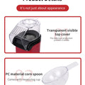 Electric Portable Popcorn Maker Fully Automatic Home Popcorn Popper Hot Air Popcorn Machine Healthy No Oil Mini Popcorn Maker