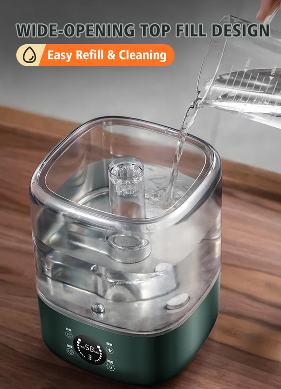 5L Air Humidifier Professional Large Capacity Home Air Humidifiers Ultrasonic Water Mist Diffuser Kinscoter Brand